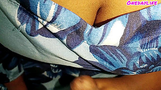 Tamil aunty doing handjob for neighbor and talking obscenely about how she wants to fuck him all over, clear tamil voice