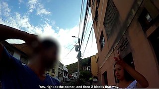Petite Latina girl enjoys rough fucking