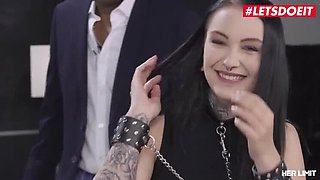 18yo Goth Teen Sharlotte Thorne Takes Rough BBC Anal - Her Limit