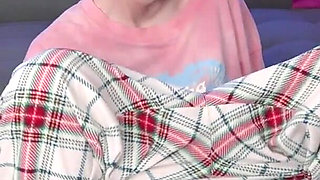 Cozy Homemade Masturbate by Cute and Horny MILF (emily Candys Solo)