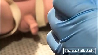Catheter Play With Sadic Sadie: Stretching His Urethra