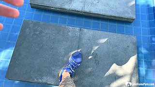 Babe from the pool was a fantastic fuck