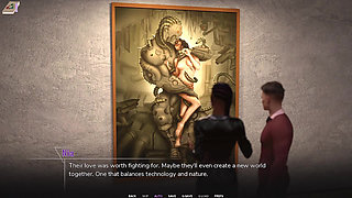 Museum Date Getting Aroused by Nude Art - Taboo University 5