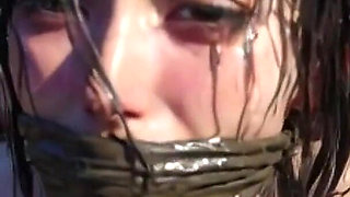 Trash Bondage Humiliation - Desperate Woman Craving Creampie
