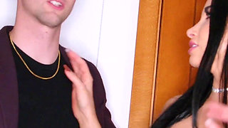 Giving Double Dose of Cock to Busty Clea Gaultier, Double Penetration