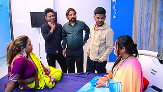 OFFICE OWNER AND EMPLOYEES HELD GROUP PARTY AND TWO GIRLS WERE ALSO PRESENT