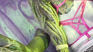 Solo DP with Buttplug and Doxy - Wank Instructions