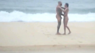 Public Beach Fuck -- Vow Renewals and Cum on My Face