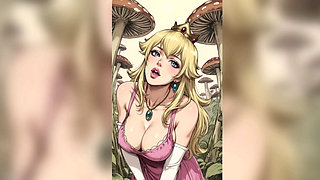 Gol Topless Animation Hot Princess Peach