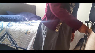 I Found My Student Step Sister Home Alone and Fucked Her Before Anybody Got Home. Her Ass but Was so Tight