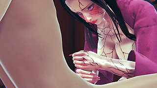 Nezuko demon version - 3D full animation Demon slayer