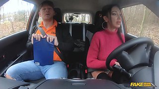 Big fake tits Italian student Laura Fiorentino stuns her teacher Michael Fly - Laura Fiorentino car sex