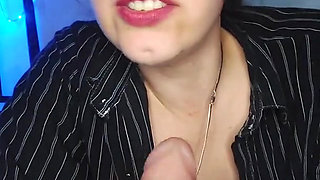 Gauchita for the First Time as a Sexy Stepmother!!! JOI