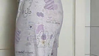 Triple Shame! Asian Teen 3x Desperate to Pee Pants Wetting - Serial Toilet Denial Leaves Pajama, Yoga Leggings & Shorts Soaked