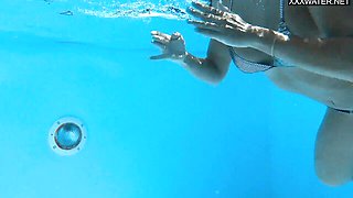 Fine-looking Angelica Heart - milf trailer - Underwater Show