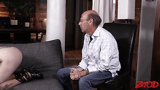 BBC-Hungry MILF Lauren Phillips Takes it in All Holes — Cuckold Hubby Watches