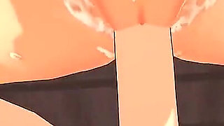 Kikoru's Wild Ride: Mina Ashiro's Futanari Footjob and Fuck in Kaiju N8 Hentai - Asian Japanese Manga Anime Hentai 3D Porn