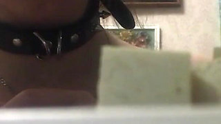 Cooking While Wearing a Collar and a Gag - Lovessie