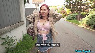 POV Titjob and Blowjob by Public Agent - The Perfect Look - Eva Ray and Denis Marti