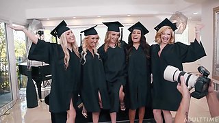 Adira Allure, Bunny Madison, Kai Jaxon, Madison Blaze, Jena Larose Reverse Gangbang Thailand