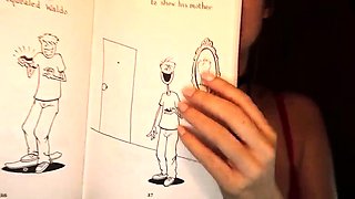 AftynRose ASMR Reading Books On Boobs Video!