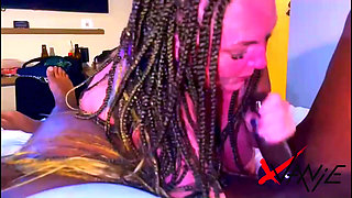 Horny Cougar From Canada Get Passed Around by Two Studs in Jamaica