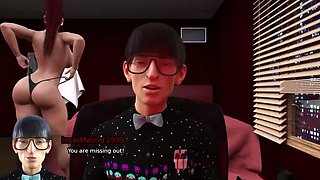 Sexbot Emily Panties Creampie - Anal BDSM Group Fuck in 4K Hentai