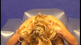 Blonde Hot Babe Masturbates on Cam - Wet Pussy Fingering Orgasm