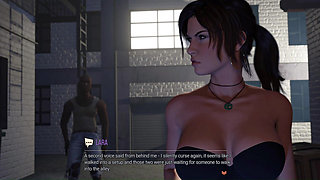 Slutty Lara Deepthroated by 2 Thugs