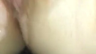 Incredible real Mormon wife fingers anal then fists herself before getting creampied close up on homemade video