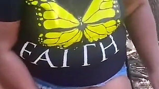 Fucking My Pussy Outdoors Moaning Squirting Orgasms