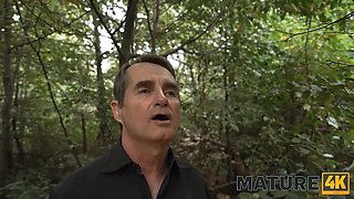 Mature4k. Texas Patti is having horny naughty sex in the czech forest