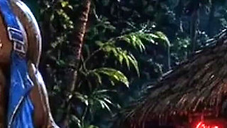 Jealous Wife Had Crazy Sex in the Jungle. Wife Publicly Sucks a Big Black Cock and Fucks