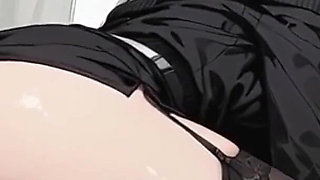 Horny Sexy Secretary Fuck in Anal, Pussy