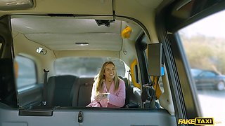 She Found My Posh Wank with Busty Katty Soarez drilled in Fake Taxi