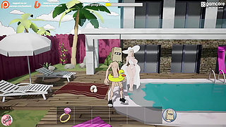 Housewife lets me put my cock in her ass and eats my cum (Fuckerman Suset Bitch #2) - Jazziuu
