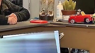 French Pegging - Garage of Humiliation: the Boss Orchestrates a Memorable Punishment with His Dominatrixes