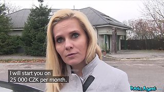 Desperate mom Fucks For A Job 1 - Public Agent
