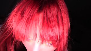 European amateur fucks a huge dick outdoors pov