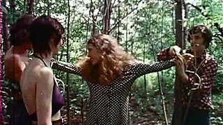 Teen cuties outdoor hardcore gang bang