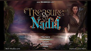 Treasure of Nadia (janet White Lingerie) Anal Cum