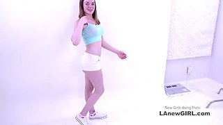 Raunchy Teenager Bitch gets Tight Snatch Screwed