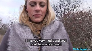 I warm my Big Dick inwards her warm wet pussy - public agent