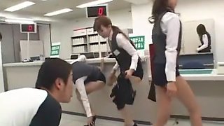 Hottest Japanese slut Rei Mizuna, Ryo Sena, Nao Mizuki in Best Reality, Office JAV scene