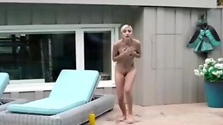 Skinnydipping Blonde Fucks for Bikini