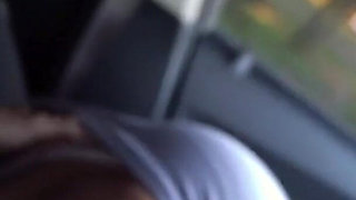 Bet Lost, Challenge Completed - Blowjob in the Car Outdoors