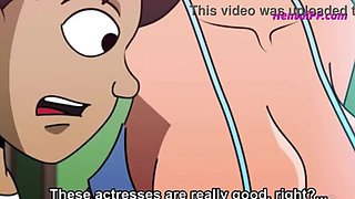 Sexy Stepmom Gives Stepson a Blowjob When Dad is Away - Uncensored 3D Anime