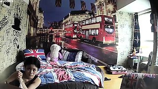 Hot amateur teen girl dancing in her panties