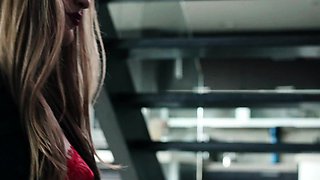 Cute blonde teen Lindsey solo toying pussy and ass