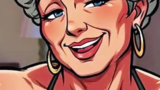 Ai Granny Deep Cleavage Tease Close Ups